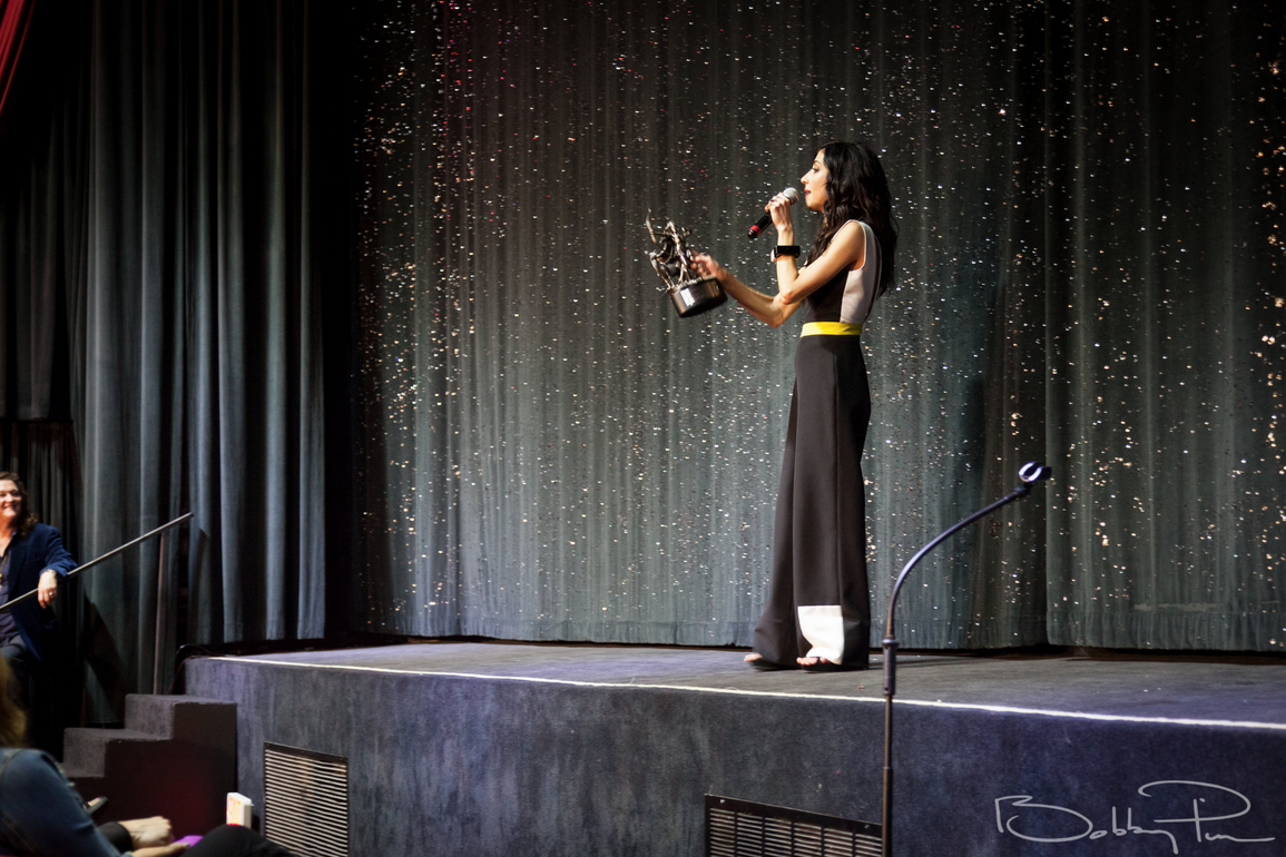 Dana DeLorenzo at The Artemis Awards Gala 04/26/18 Beverly Hills, CA