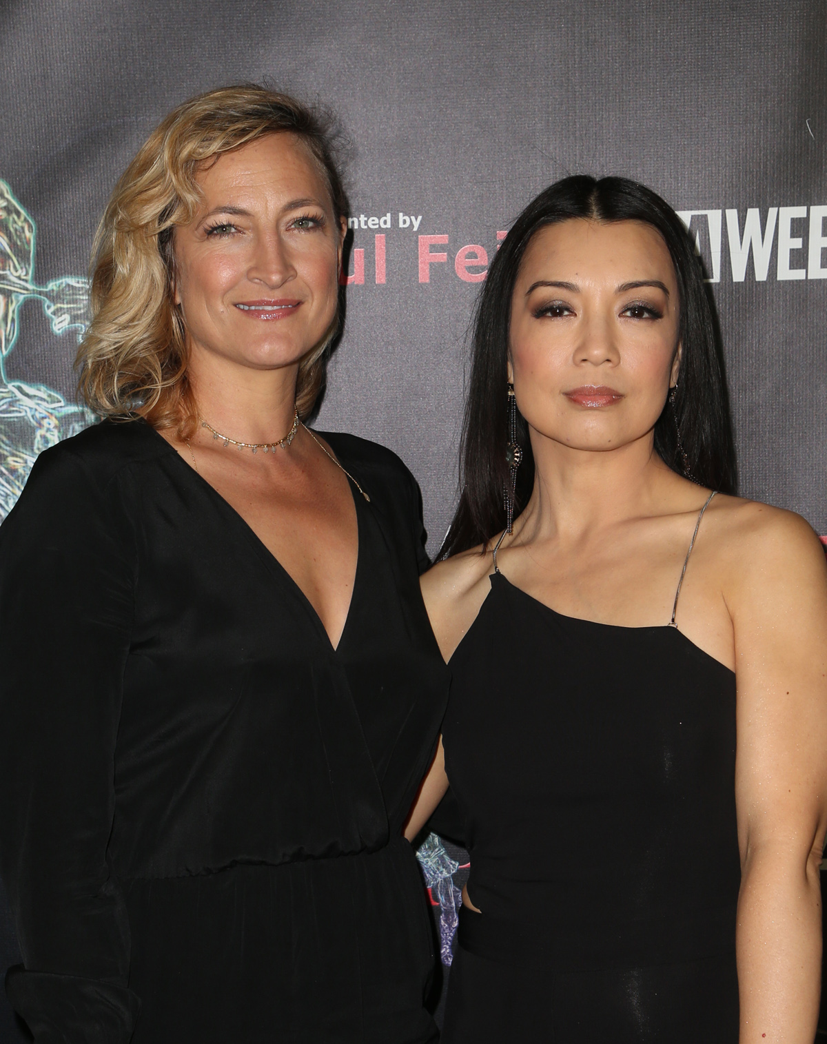 BEVERLY HILLS, CA - APRIL 26: Zoe Bell, Ming-Na Wen, at the 2018 Artemis Awards Gala at the Ahrya Fine Arts Theater in Beverly Hills, California on April 26, 2018. Credit: Faye Sadou/MediaPunch